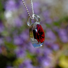 Load image into Gallery viewer, Dainty Poppy Pendant
