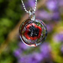 Load image into Gallery viewer, Dainty Poppy Pendant
