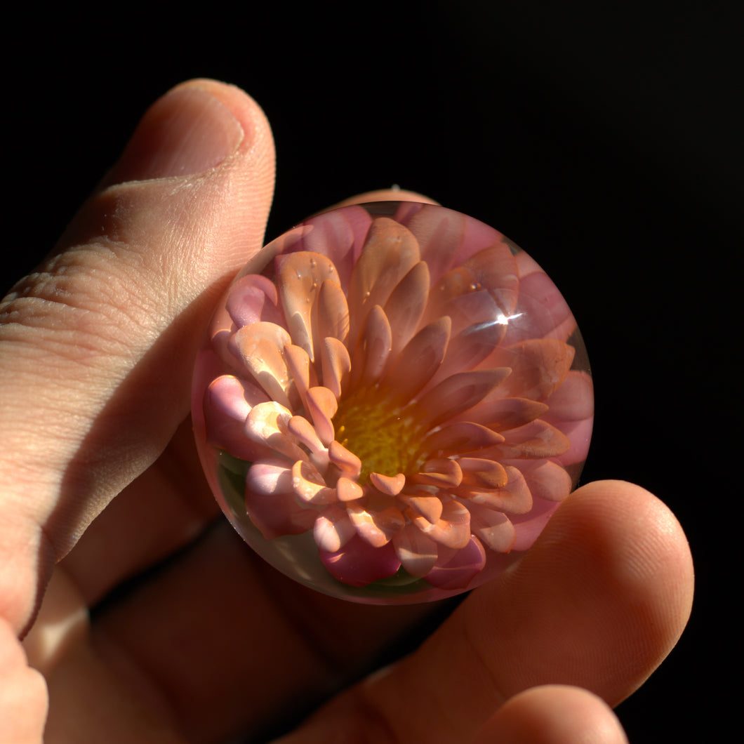 Pink Lotus Flower Marble