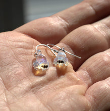 Load image into Gallery viewer, Spider Earrings With Opal
