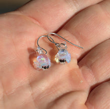 Load image into Gallery viewer, Spider Earrings With Opal
